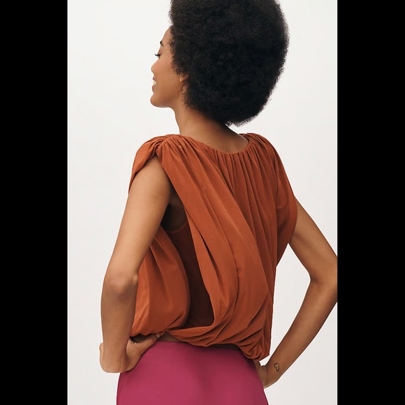 Anthropologie Dolan Left Coast Bubble Top - Picture 3 of 16